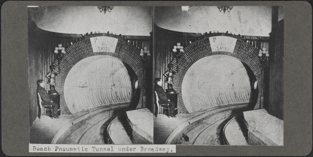 How One Inventor Secretly Built A Pneumatic Subway Under New York City