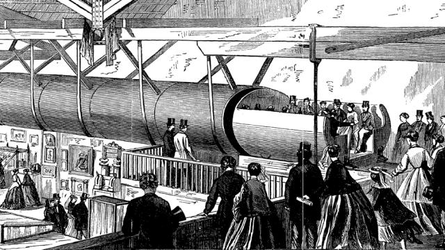 How One Inventor Secretly Built A Pneumatic Subway Under New York City