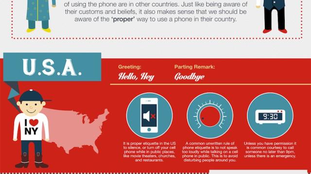 What The Proper Mobile Phone Etiquette Is Around The World