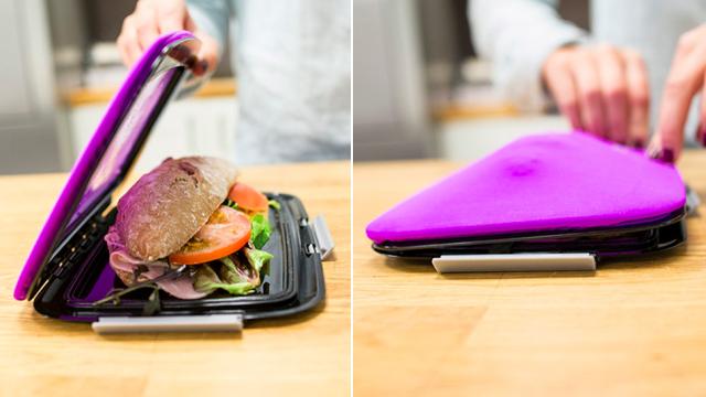 This Flat Flexible Lunch Bag Can Hold Your Heftiest Hoagie