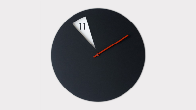 A Beautiful Analogue Clock For Dummies Who Are Bad At Telling Time