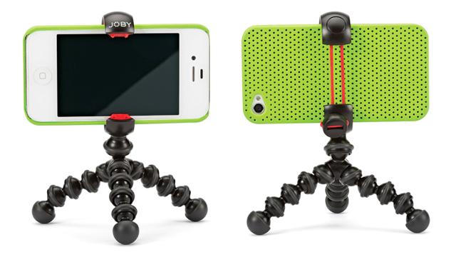 Tiny, Flexible Tripod For Perching Your Smartphone Anywhere