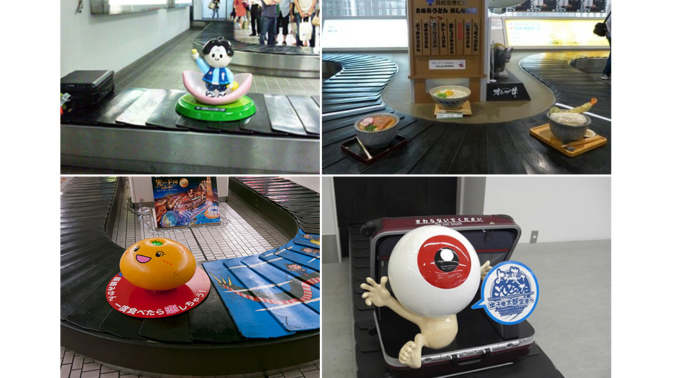 3D Ads Between Suitcases Make Japan’s Luggage Carousels Far More Fun
