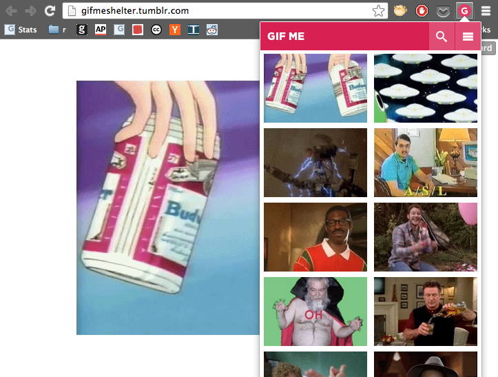 GIF-Saving Tool GIFME Is My New Favourite Chrome Extension