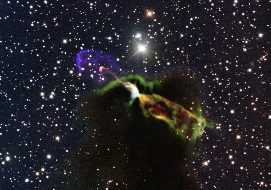 Zoom In On The Birth Of A Star From Thousands Of Light Years Away