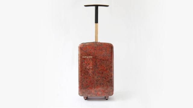 This New Zealand Designer’s Hard Shell Suitcase Is Made From Recycled Carpet