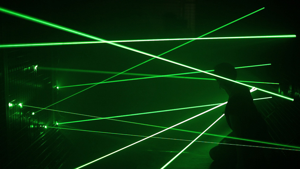 Laser-Filled Room Lets You Indulge Your Entrapment Fantasies