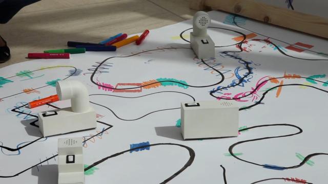 Little Robots Turn Marker Squiggles Into Sound