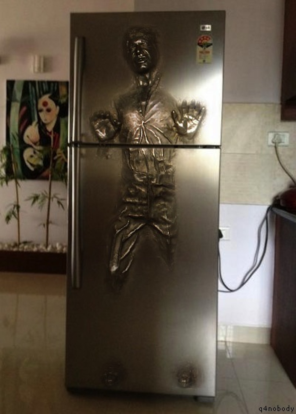 Somebody Needs To Make This Han Solo Refrigerator ASAP