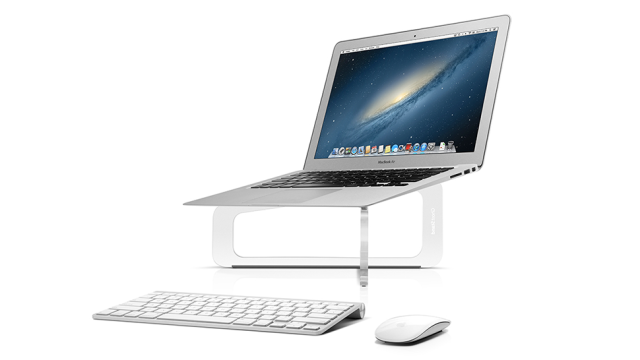 Your Laptop Looks Like It’s Floating With This Magical MacBook Stand