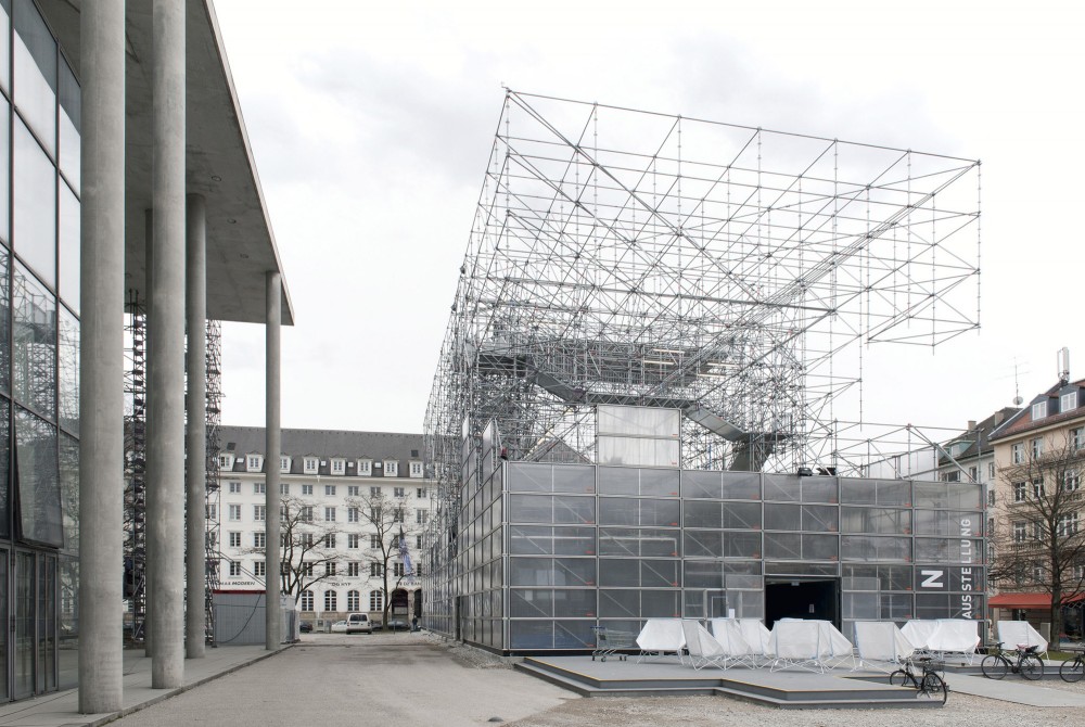 This Museum Moved Into A Building Made Entirely Of Scaffolding