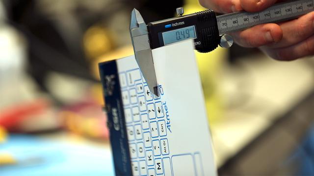 The World’s Thinnest Keyboard Is Just Half A Millimetre Thick