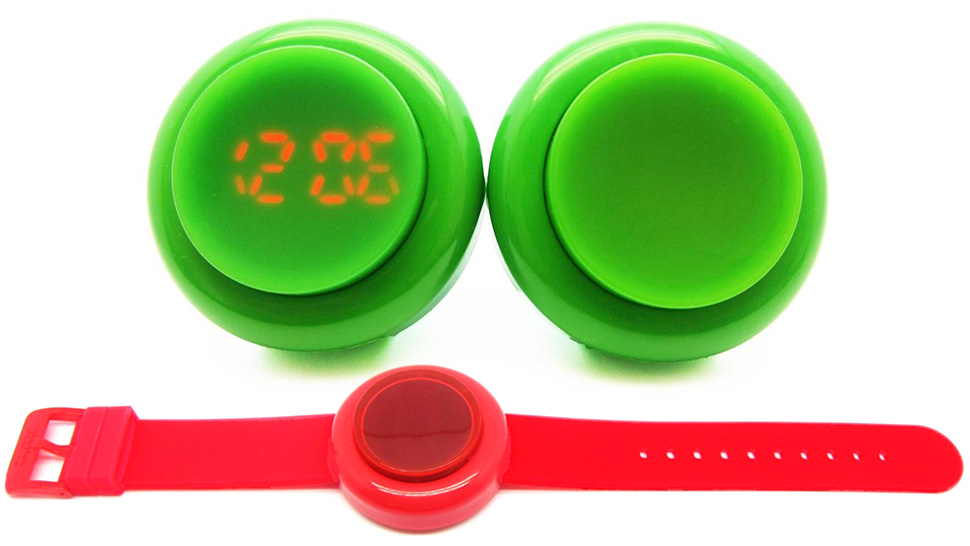 Pound On This Arcade Button Watch For Unlimited Time Checks