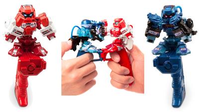 1-2-3-4, I Declare A Miniature Rock ‘Em Sock ‘Em Robots Thumb War
