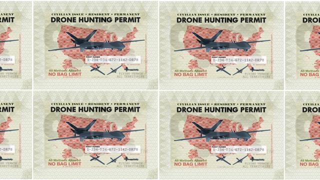 Demand For Drone-Hunting Licences Overwhelms Tiny Town