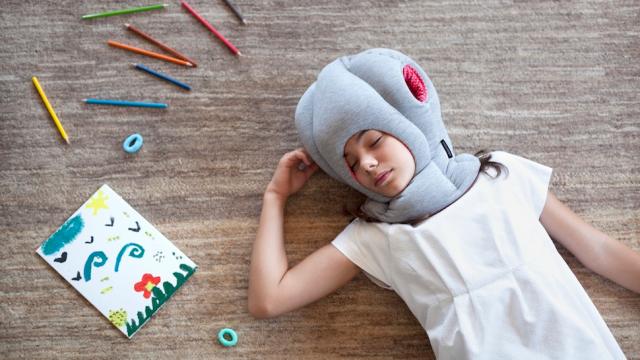 Nap-Anywhere Ostrich Pillow Does Away With Kids’ Napping Woes, Friends