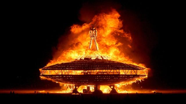 Take A Stunning Drone’s-Eye Tour Of Burning Man