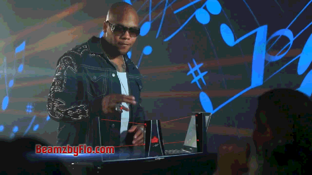 Rapper Flo Rida Is Selling A Laser DJ Toy Called Beamz® By Flo