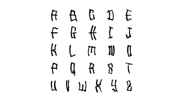 This Font Was Created By A Robot