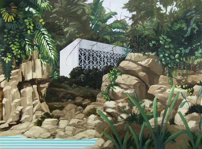 I Wish The Fantastical Modern Houses In These Paintings Were Real