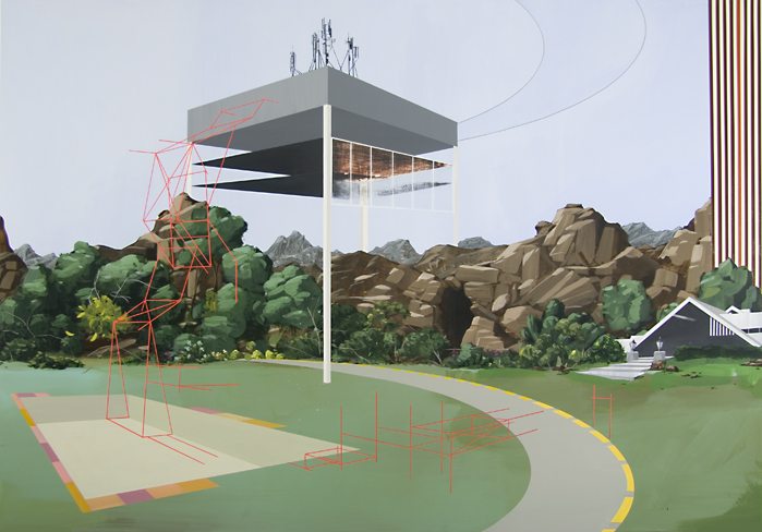 I Wish The Fantastical Modern Houses In These Paintings Were Real