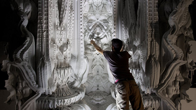 An Alien-Like Cathedral, 3D-Printed Out Of Sand