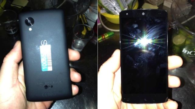 New Leaked Nexus 5 Shows Off Its Giant Screen And Giant Camera