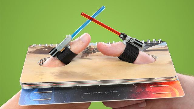 All Arguments Should Be Settled With Lightsabre Thumb Wrestling