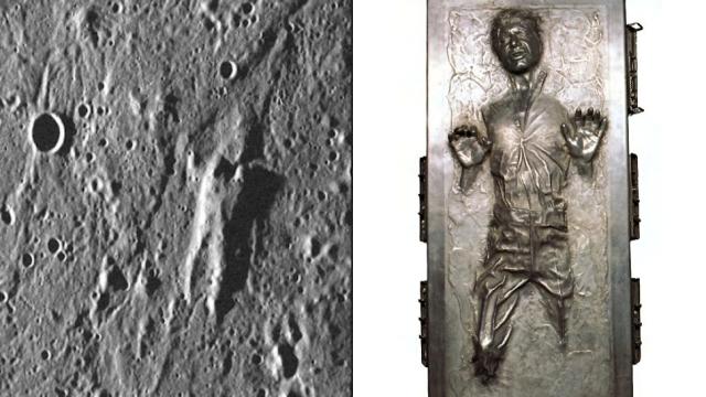 NASA Probe Found Han Solo On Mercury’s Surface