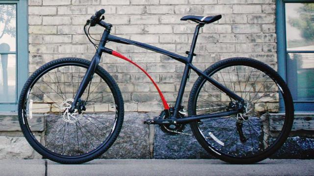 This Bicycle’s Frame Acts As A Shock Absorber