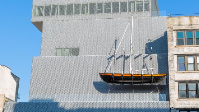 Every Museum Should Have A Flying RC Sailboat As A Sign