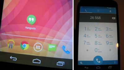 Alleged Android 4.4 KitKat Images Suggest Flattened, 2D Design
