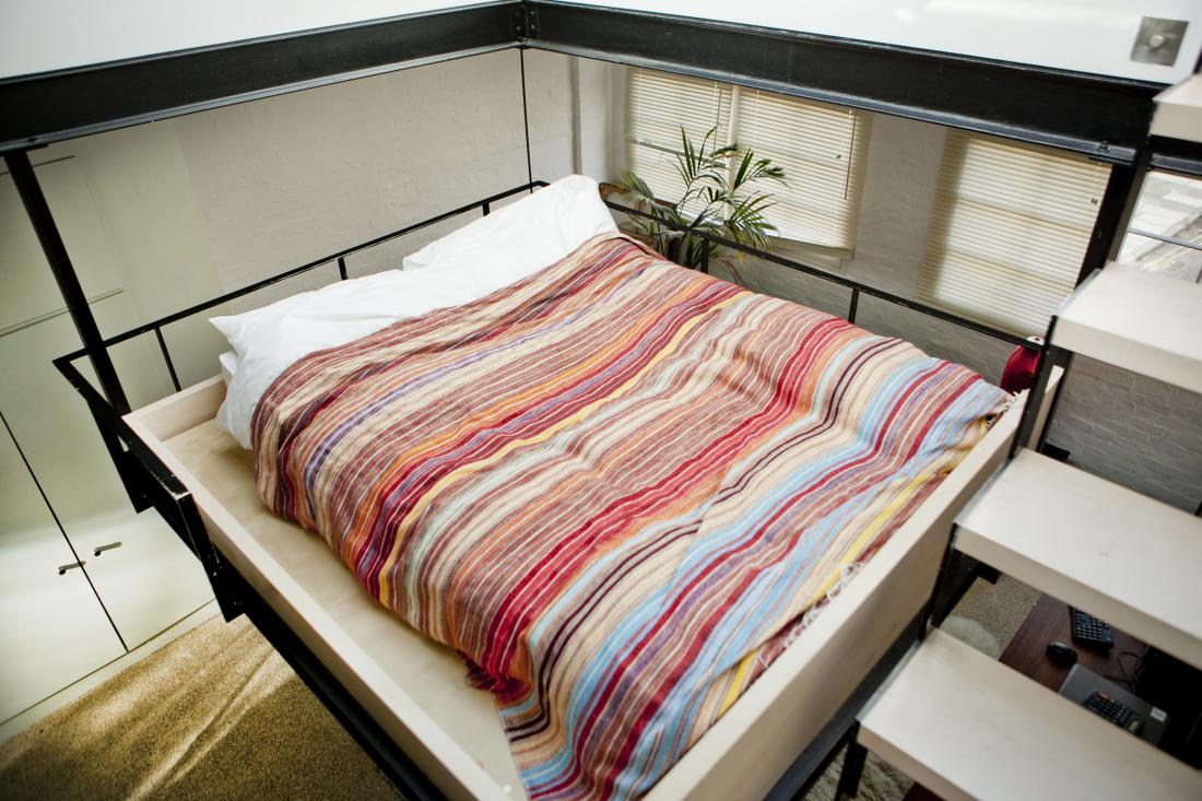 This Hanging Bed Is The Ultimate Tiny Apartment Hack