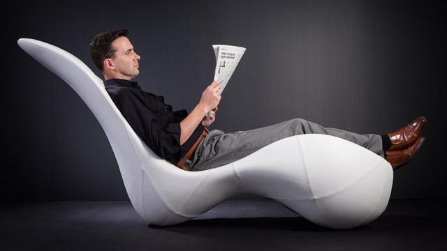 Watch This Lounger Free Up Floor Space When You Climb Off