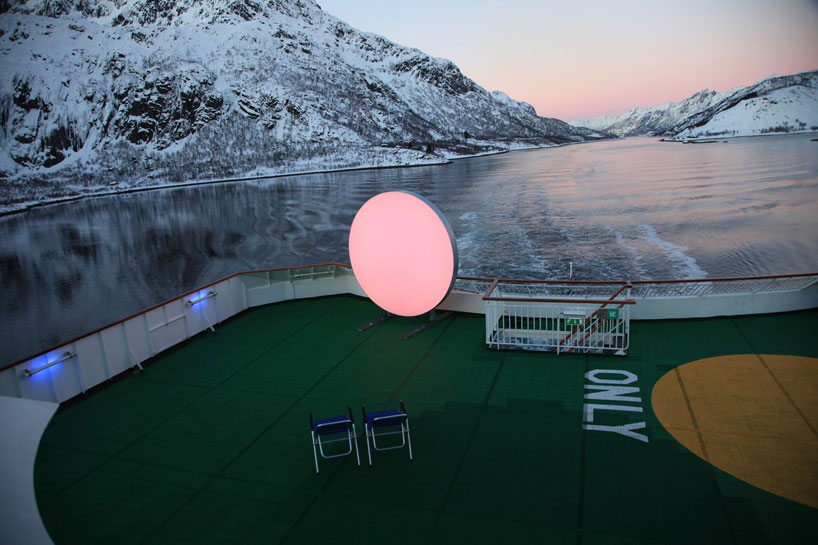 This Hypnotic Sculpture Is A Substitute Sun During Long Arctic Winters