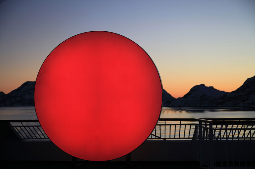 This Hypnotic Sculpture Is A Substitute Sun During Long Arctic Winters