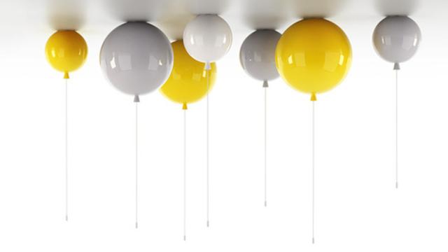 Add Some Lift To Your Living Room With These Balloon-Shaped Lights