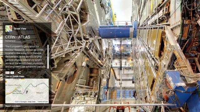 You Can Now Explore The Large Hadron Collider On Street View
