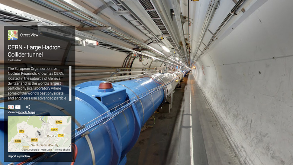 You Can Now Explore The Large Hadron Collider On Street View