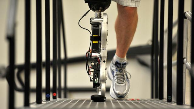 World’s First Fully Bionic, Mind-Controlled Leg Goes For A Walk