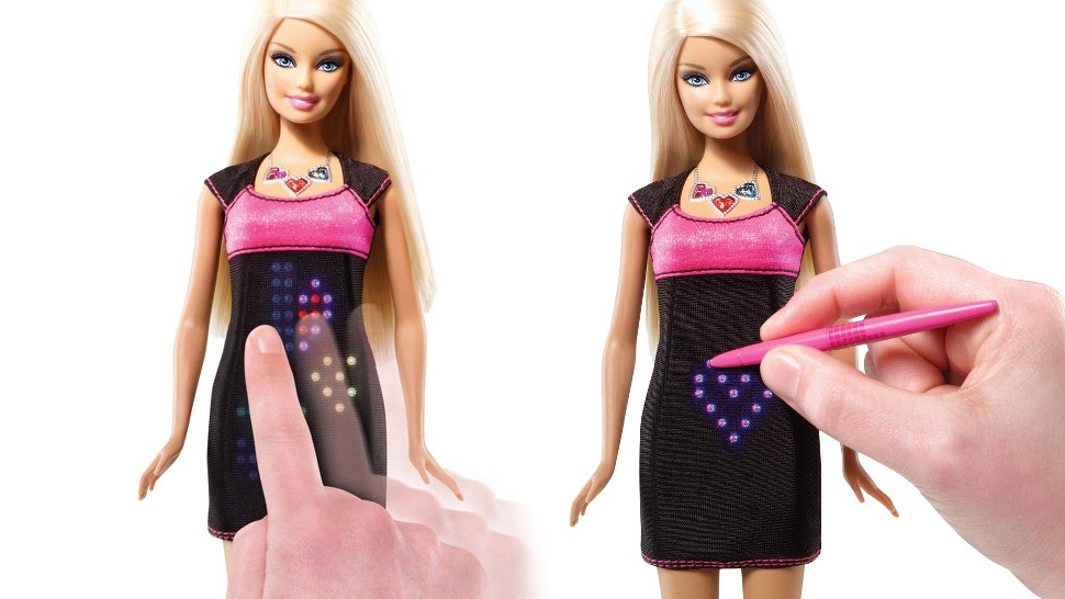 Barbie’s Now Rocking A Lite-Brite Digital Dress