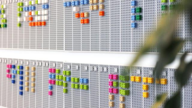 This Giant Lego Calendar Syncs Automatically With Your Smartphone