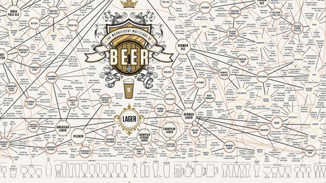A Massive Map Of Beer For Obsessive Brew Snobs