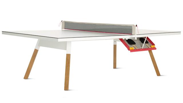 A Sleek Ping Pong Table You Won’t Want To Hide In The Garage