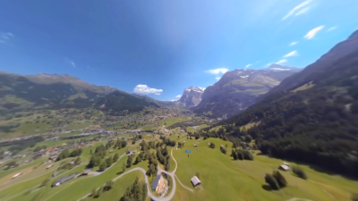 Soar Through The Alps With This Interactive Video Of A Wingsuit Flight