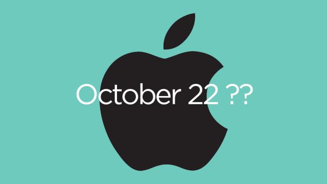 Report: Apple Is Holding An iPad Event October 22