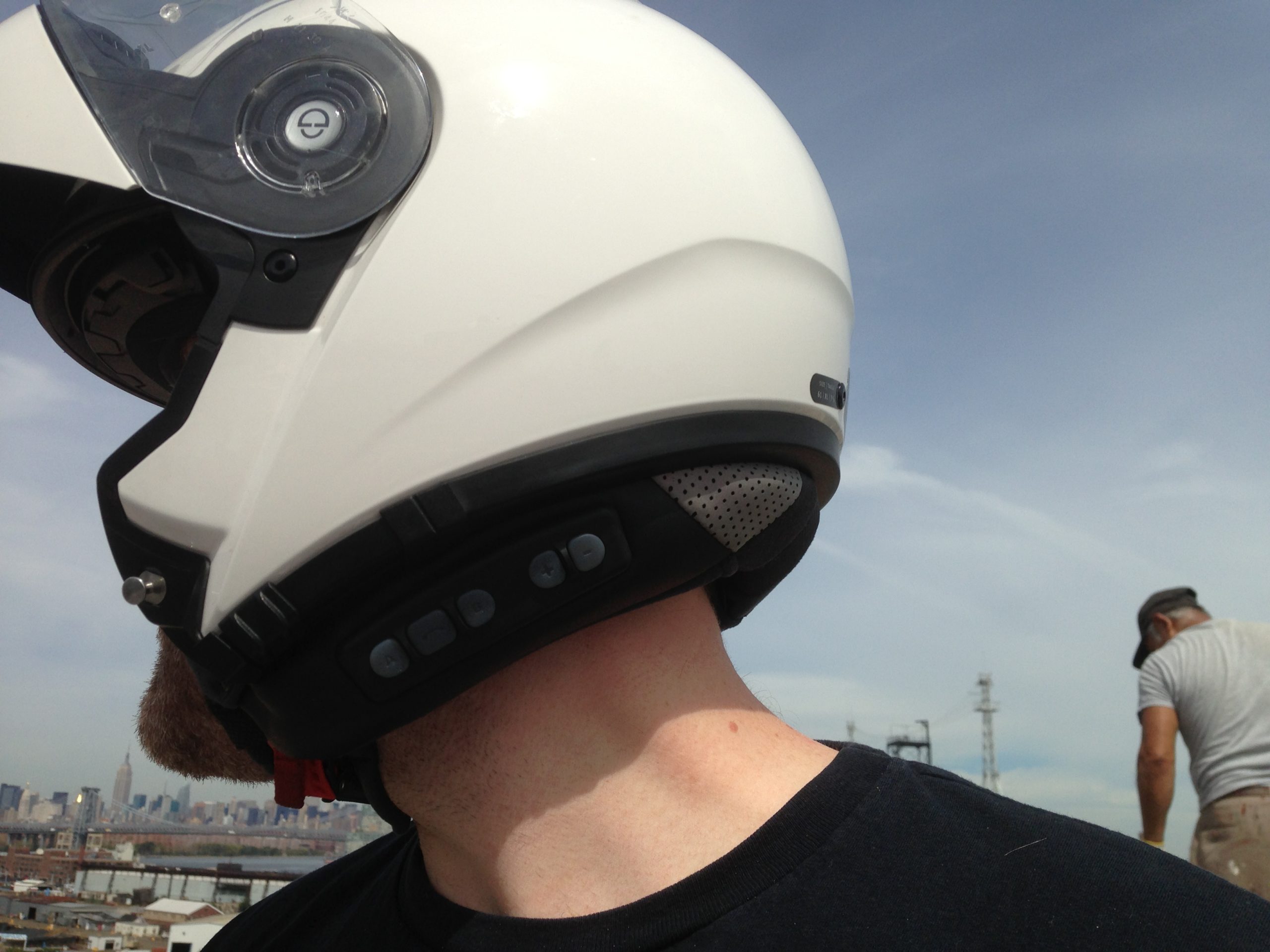 What’s Better? A $1200 Motorcycle Helmet Or Cheap Earbuds?
