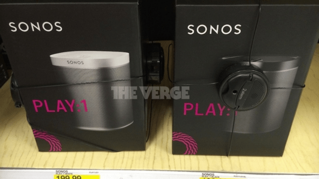 Oops! Unannounced Sonos Play:1 Speaker Shows Up In Stores