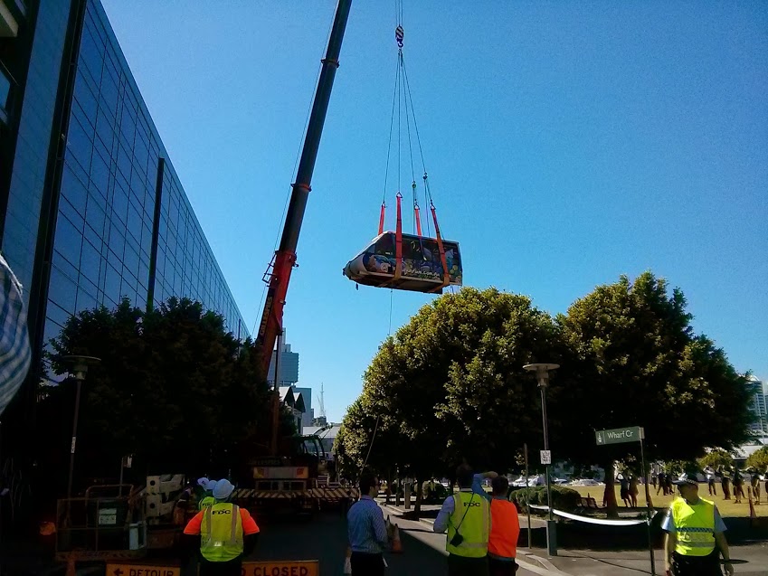 Here’s How Google Installed A Monorail In Its Australian Offices