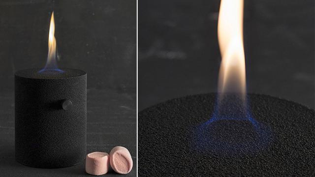 This Bronze Candle Will Burn Forever And Never Melt Away
